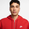 NIKE Club Fleece-Kapuzenjacke Herren 657 - university red/university red/white XL