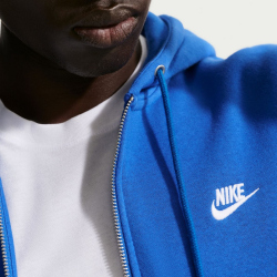 NIKE Club Fleece-Kapuzenjacke Herren 480 - game royal/game royal/white M