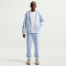 NIKE Club Fleece-Kapuzenjacke Herren 407 - hydrogen blue/hydrogen blue/white M