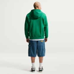 NIKE Club Fleece-Kapuzenjacke Herren 365 - malachite/malachite/white M