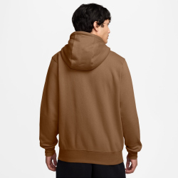 NIKE Club Fleece-Kapuzenjacke Herren 270 - ale brown/ale brown/white S