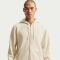 NIKE Club Fleece-Kapuzenjacke Herren 229 - lt khaki/lt khaki/white M