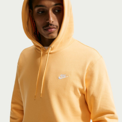 NIKE Club Fleece-Hoodie Herren 795 - topaz gold/topaz gold/white S