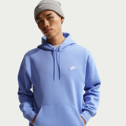 NIKE Club Fleece-Hoodie Herren 494 - royal pulse/royal pulse/white S