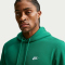 NIKE Club Fleece-Hoodie Herren 365 - malachite/malachite/white XS