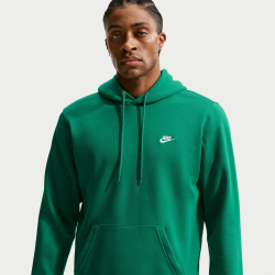 NIKE Club Fleece-Hoodie Herren 365 - malachite/malachite/white S