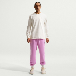 NIKE Club Fleece Jogginghose Herren 503 - lt magenta/lt magenta/midnight navy S