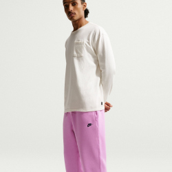 NIKE Club Fleece Jogginghose Herren 503 - lt magenta/lt magenta/midnight navy L