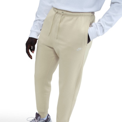 NIKE Club Fleece Jogginghose Herren 229 - lt khaki/lt khaki/white L