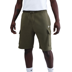 NIKE Club Basketball Cargoshorts Herren 222 - medium olive/medium olive/white S