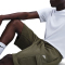 NIKE Club Basketball Cargoshorts Herren 222 - medium olive/medium olive/white M