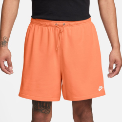 NIKE Club French Terry Shorts Herren 835 - orange frost/orange frost/white XS