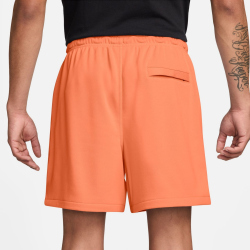 NIKE Club French Terry Shorts Herren 835 - orange frost/orange frost/white XS