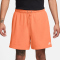 NIKE Club French Terry Shorts Herren 835 - orange frost/orange frost/white XS