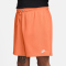 NIKE Club French Terry Shorts Herren 835 - orange frost/orange frost/white XS