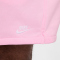 NIKE Club French Terry Shorts Herren 663 - pink foam /pink foam /white XS