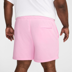 NIKE Club French Terry Shorts Herren 663 - pink foam /pink foam /white XXL