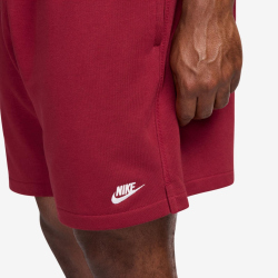 NIKE Club French Terry Shorts Herren 613 - team crimson/team crimson/white XXL
