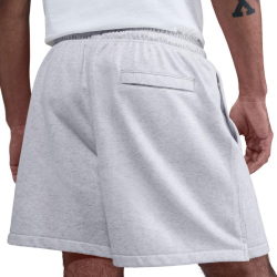 NIKE Club French Terry Shorts Herren 051 - birch heather/white/white XS