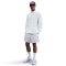 NIKE Club French Terry Shorts Herren 051 - birch heather/white/white XXL