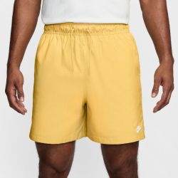 NIKE Club Woven Flow Shorts Herren 795 - topaz gold/white S