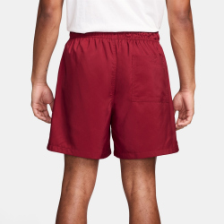 NIKE Club Woven Flow Shorts Herren 613 - team crimson/white L