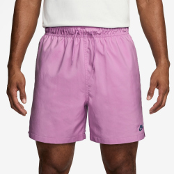 NIKE Club Woven Flow Shorts Herren 504 - lt magenta/midnight navy L