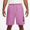 NIKE Club Woven Shorts Herren 504 - lt magenta/midnight navy XS
