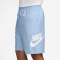NIKE Club Woven Shorts Herren 407 - hydrogen blue/white M