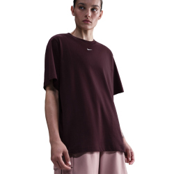 NIKE Sportswear T-Shirt Damen 653 - burgundy crush/sail S