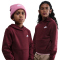 NIKE Sportswear Club Fleece Hoodie Kinder 619 - dark team red/white L (147-158 cm)