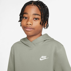 NIKE Sportswear Club Fleece Hoodie Kinder 304 - spruce fog/white L (147-158 cm)