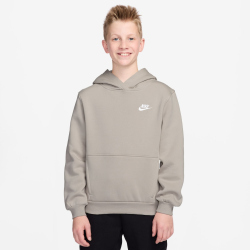 NIKE Sportswear Club Fleece Hoodie Kinder 236 - cream ii/white L (147-158 cm)