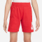 NIKE Sportswear Club French Terry Fleece Shorts Kinder 657 - university red/white S (128-137 cm)