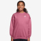 NIKE Sportswear Club Fleece Oversized Sweatshirt Kinder 641 - peony/peony/white L (147-158 cm)