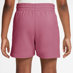 NIKE Sportswear Club Fleece 5" French Terry Shorts Mädchen 641 - peony/peony/white XL (156-166 cm)