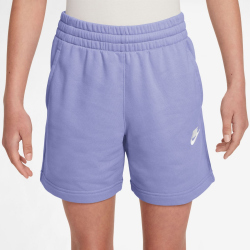 NIKE Sportswear Club Fleece 5" French Terry Shorts Mädchen 569 - light thistle/light thistle/white XL (156-166 cm)