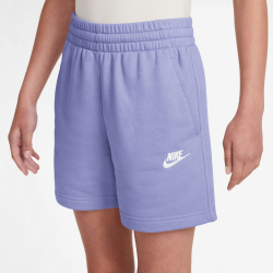 NIKE Sportswear Club Fleece 5" French Terry Shorts Mädchen 569 - light thistle/light thistle/white XL (156-166 cm)