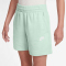 NIKE Sportswear Club Fleece 5" French Terry Shorts Mädchen 394 - barely green/barely green/white XL (156-166 cm)
