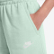 NIKE Sportswear Club Fleece 5" French Terry Shorts Mädchen 394 - barely green/barely green/white XL (156-166 cm)