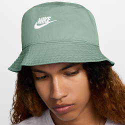 NIKE Apex Futura Washed Anglerhut 006 - steam/white M