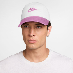NIKE Club Futura Wash Cap 103 - white/lt magenta/lt magenta M/L