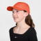 NIKE Club Dri-FIT Metal Swoosh Cap Kinder 842 - turf orange/metallic silver