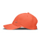 NIKE Club Dri-FIT Metal Swoosh Cap Kinder 842 - turf orange/metallic silver