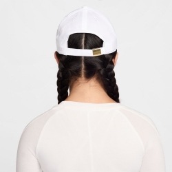 NIKE Club Dri-FIT Metal Swoosh Cap Kinder 101 - white/flt...