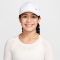 NIKE Club Dri-FIT Metal Swoosh Cap Kinder 101 - white/flt gold