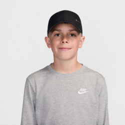 NIKE Club Dri-FIT Metal Swoosh Cap Kinder 011 - black/flt...