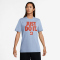 NIKE Sportswear T-Shirt Herren 407 - hydrogen blue S
