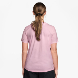 NIKE Sportswear Essentials Logo T-Shirt Damen 663 - pink foam/white S