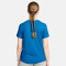 NIKE Sportswear Club Essentials T-Shirt Damen 435 - lt photo blue/white L